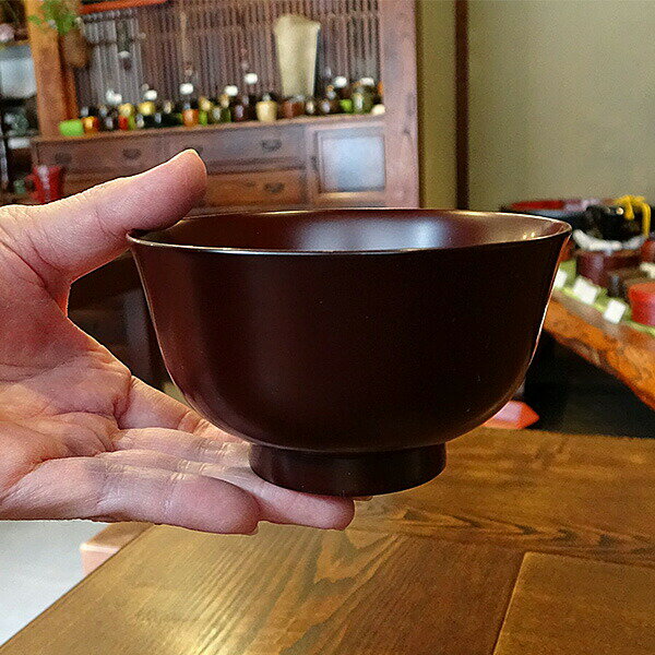 伊藤寛司商店 錆朱内あかね塗 羽反汁椀 漆塗り 父の日 ギフト 送料込 （沖縄別途870円） 木曽漆器のサムネイル