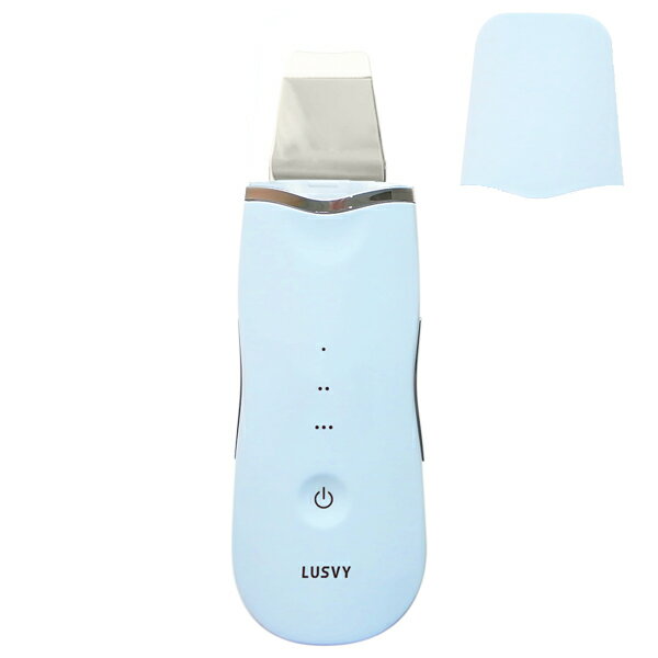 LUSVY 超音波式ウォーターピーリング L201WP 充電式 専用ポーチ付属