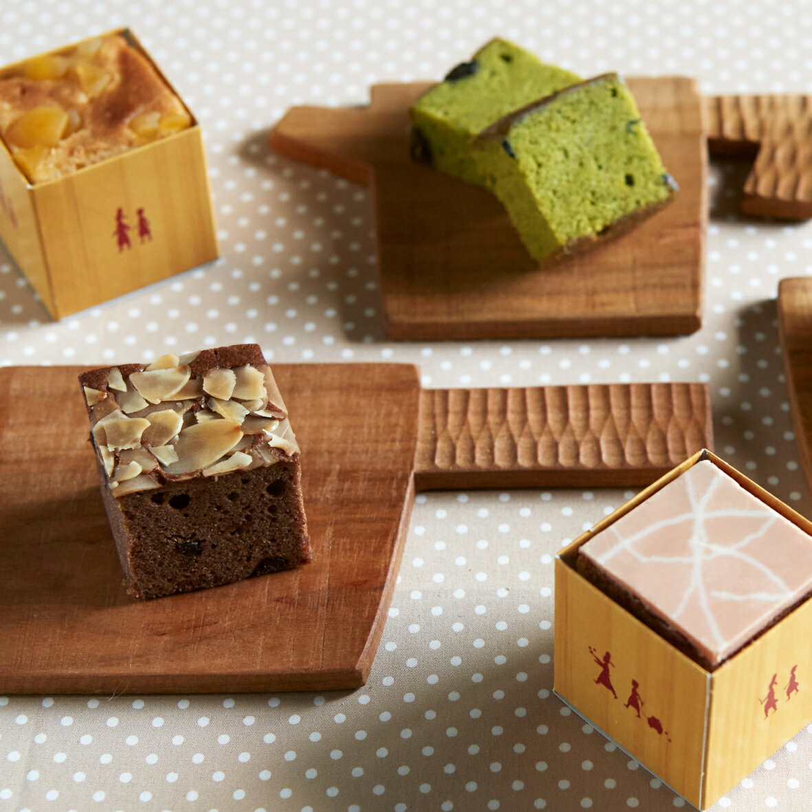 【ナガラタタン】パウンドケーキ 奏でる積み木 18個入 お中元 御中元 おしゃれ ス...