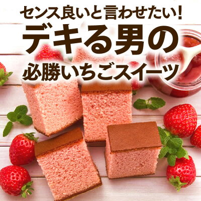 【ホワイトデー】【お返しに】【超早割】プレミアムストロベリーカステラ0.5号【5,500円以上送料無料】WDVP
