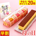 母の日 ギフト [ プレゼント お菓子 食べ物 スイーツ メッセージカード 和菓子 カステラ かすてら 人気 長崎 食品 老舗 母 祖母 お母さん 50代 60代 70代 80代 手土産 お土産 帰省土産 誕生日 記念日 贈り物 ] 長崎カステラ えがお MD1U