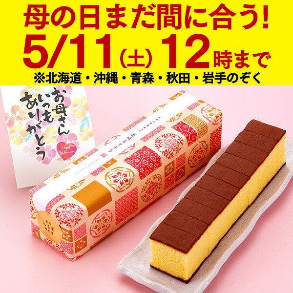 長崎心泉堂 カステラ まだ間に合う 母の日 カステラ 和菓子 [ ギフト 送料無料 スイーツ プレゼント お菓子 母 義母 お母さん 50代 60代 70代 80代 食べ物 食品 老舗 お取り寄せ 手土産 お土産 誕生日 ランキング 長崎心泉堂 ] 長崎カステラ えがお MD1U