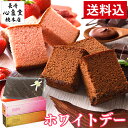 ホワイトデー 送料無料 チョコレート ストロベリー カステラ 2本