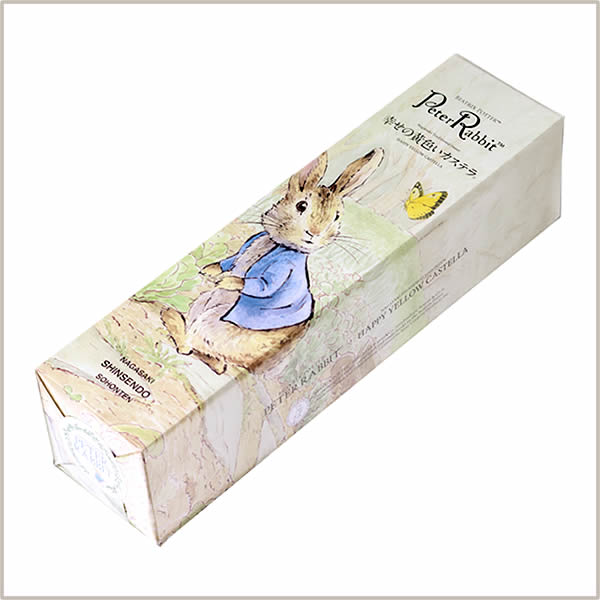 [スイーツ お菓子 ギフト かわいい 子供 小学生 プチギフト ] ピーターラビット 幸せの黄色いカステラ 0.6号 トートバッグ付 TC56格安通販　バレンタイン　人気　ランキング