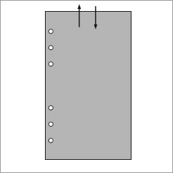 ASHFORD　バイブルサイズシステム手帳用リフィル クリアポケット