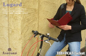 ASHFORD　本革　システム手帳　HB×WA5サイズ　15mmリング　ルガード　6117　（アシュフォード）