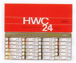 ホルベイン 透明水彩絵具 5ml・2号チューブ 24色セット W405 HOLBEIN/絵の具