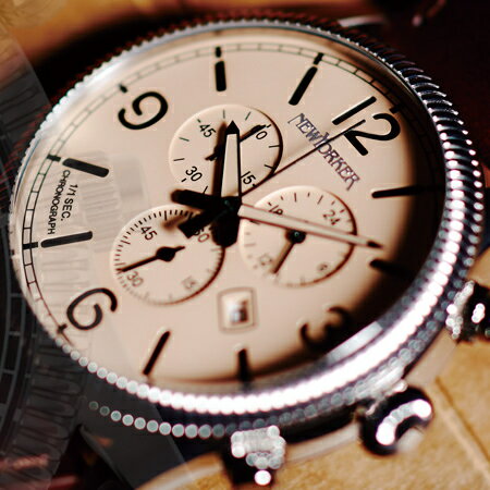 NEWYORKER メンズ 腕時計 coinedge NY008 （ニューヨーカー/ウォッチ/クォーツ/クオーツ/防水/レザーベルト/皮革）