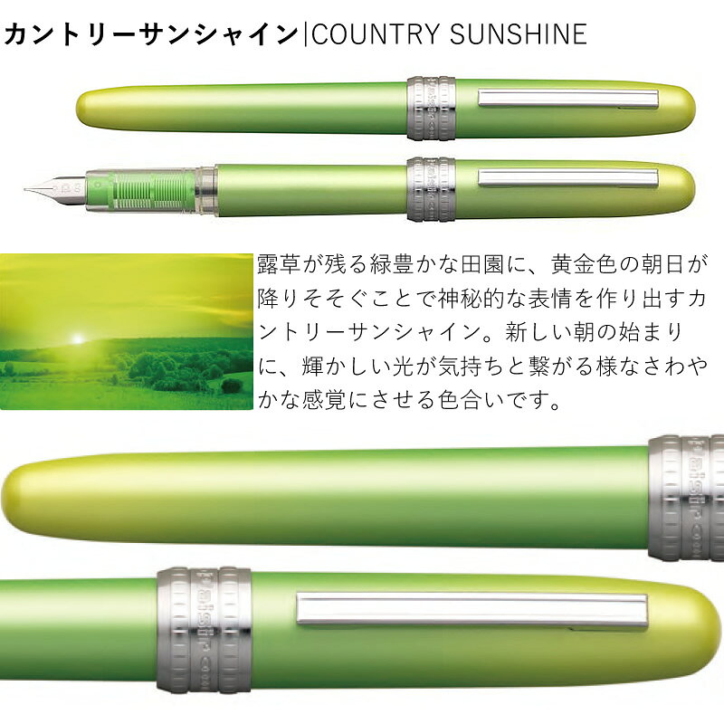 プラチナ万年筆 プレジール 10周年 限定カラー PGB-3000D PLAISIR nagasawa-10302636 ナガサワ文具センター サンプル画像3