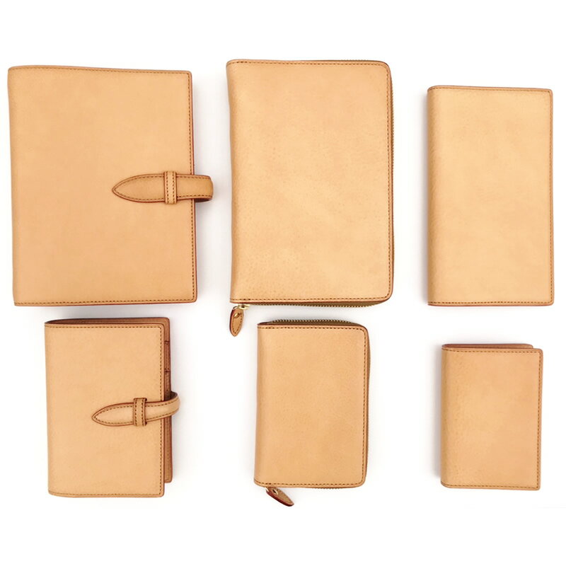 ブレイリオ 取り扱い店舗限定 システム手帳 ミネルバボックス ナチュラル M5/M6/バイブル