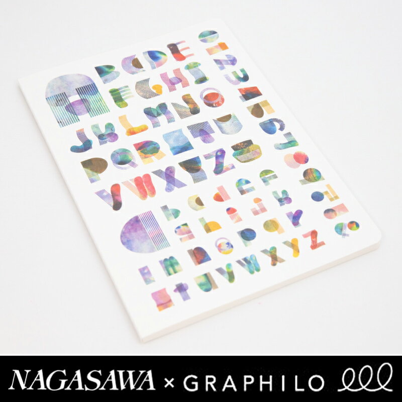 万年筆のためのノート NAGASAWA Kobe INK物語 × GRAPHILO 神戸フォント グラフィーロ A5ノート 無地 神戸インク物語/大和出版印刷/グラフィロ/ぬらぬら 万年筆ナガサワ文具センター/オリジナル