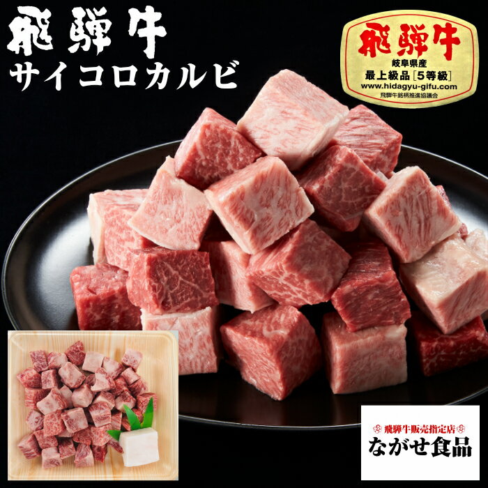 【最高級】 A5等級 飛騨牛 サイコロ カルビ 焼肉 (モモ バラ) 360g 【送料無料】 のし対応 厳選 霜降 肉 ギフト 母の日 父の日 お中元 お歳暮 内祝 お返し BBQ お取り寄せグルメ