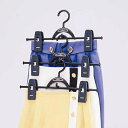 スカートハンガー ボトム クリップ ビッグ プラスチック メンズ レディース スカートハンガー ジャンボクリップ1段BG ブラック 1本 HANGER