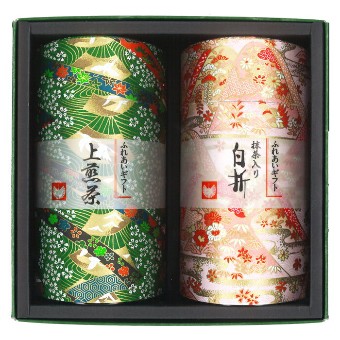 長田茶店【和紙友禅30(上煎茶100g・抹茶入白折100g)EL-30】お茶 緑茶 煎茶 抹茶入茎茶 国産 茶葉 リーフ 贈答 ギフト 進物 プレゼント 誕生日 バレンタイン ホワイトデー 母の日 父の日 敬老の日 中元 歳暮 内祝い お供え 粗供養 お返し 結婚 出産 就職 引っ越し ご挨拶