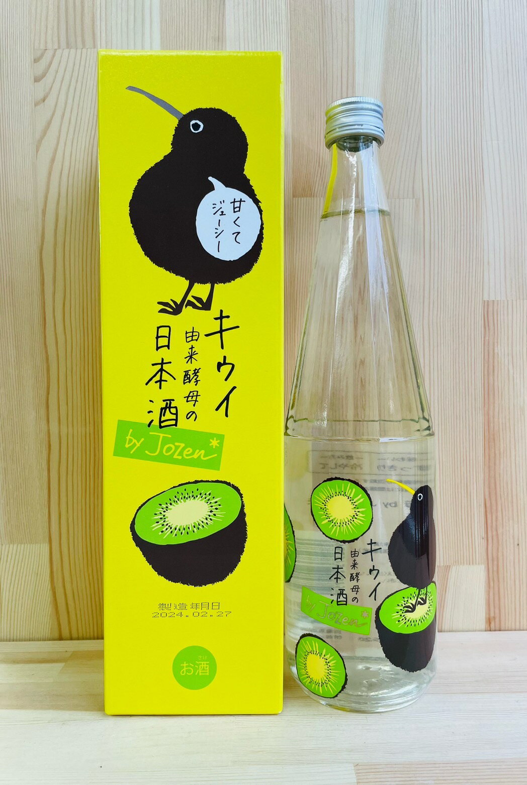 白瀧酒造　上善如水　キウイ由来酵母の日本酒　byJozen 720ml