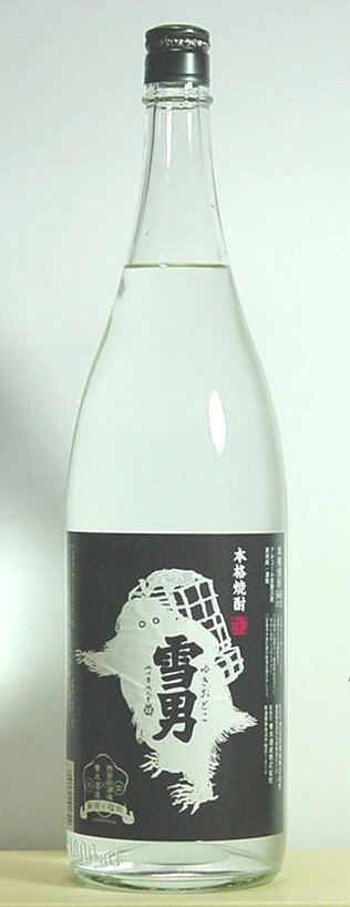 鶴齢本格粕取り焼酎雪男 25°1.8l