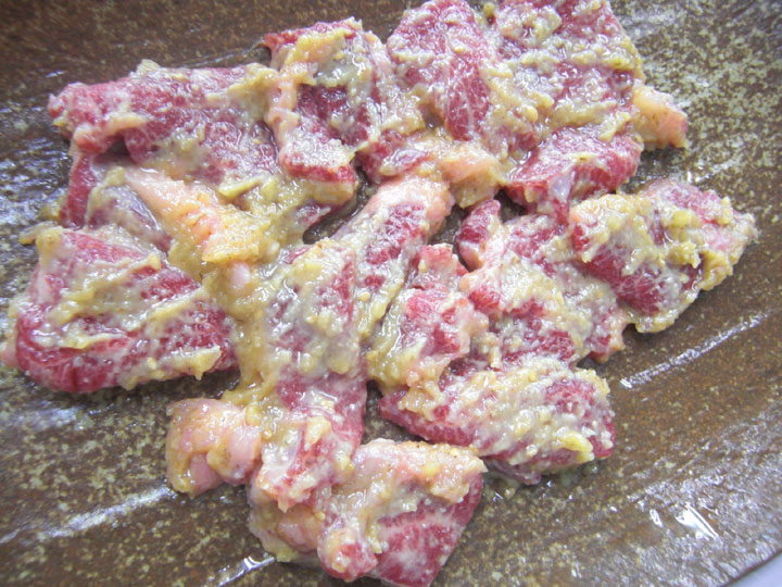 お徳用宮崎牛モモ味噌漬け 150g