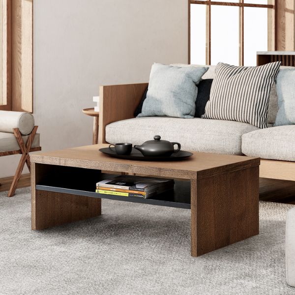 完成品 ウォールナットリビングテーブル 幅110cm テーブル おしゃれ 木製 ローテーブル センター テーブル コンパクト 北欧