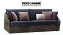 ★15%OFFセール! 9/4 20:00〜高品質 ウォーターヒヤシンス ソファ 3P 3人掛け ワイド ソファー 三人掛け アジアンソファ リビングソファー ...