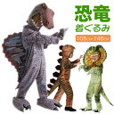 ハロウィン 衣装 子供 男の子 恐竜 着ぐるみ キッズ 女の子 子ども コスチューム 仮装 怪獣 コス ディロフォサウルス トリケラトプス ティラノサウルス T...