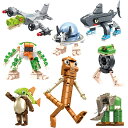 TungTungTungSahur 積み木 ミニフィグ トゥントゥントゥンサフール キャラクター 面白い フィクション 人形 ホラーゲーム おもちゃ 積み木 創造 知恵 遊び 想像力 創造力 子供用 Youtube 大人が楽しむブロック