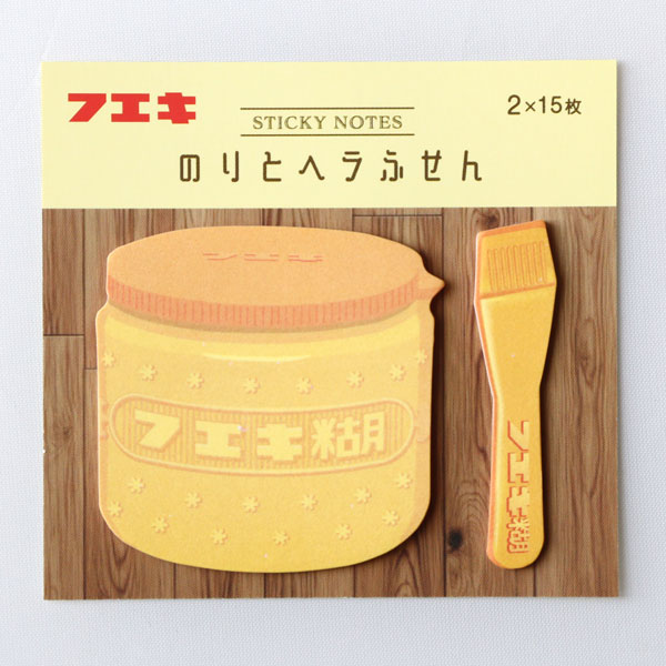 フエキ フエキのりふせん のりとヘラふせん 100周年記念ステーショナリー メール便 フエキくんステーショナリー