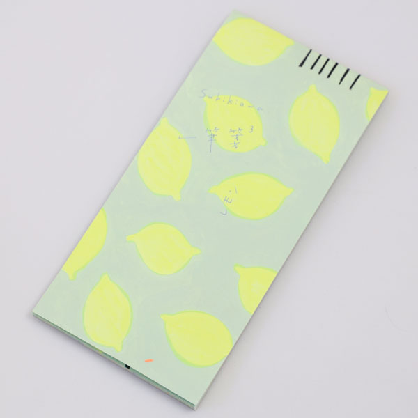 subikiawa 一筆箋「レモン」 表現社 cozyca products 【メール便OK】y