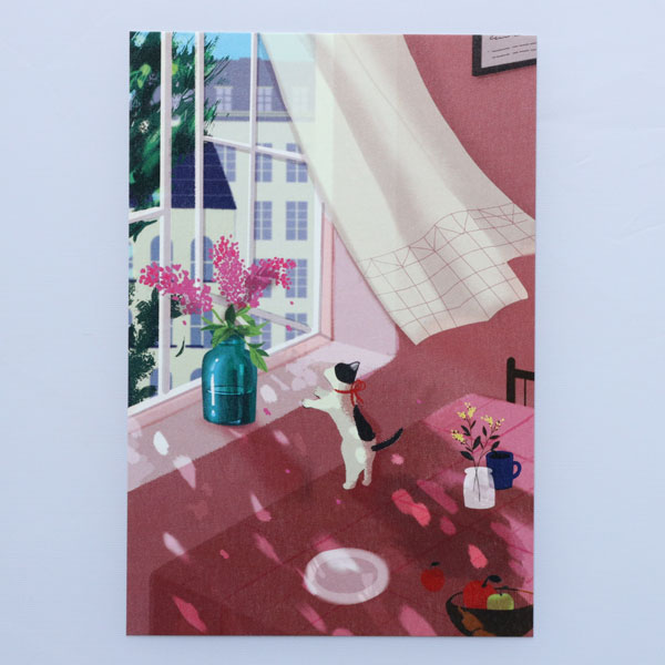 mint ポストカード ネコ メール便 絵はがき 猫 ねこ