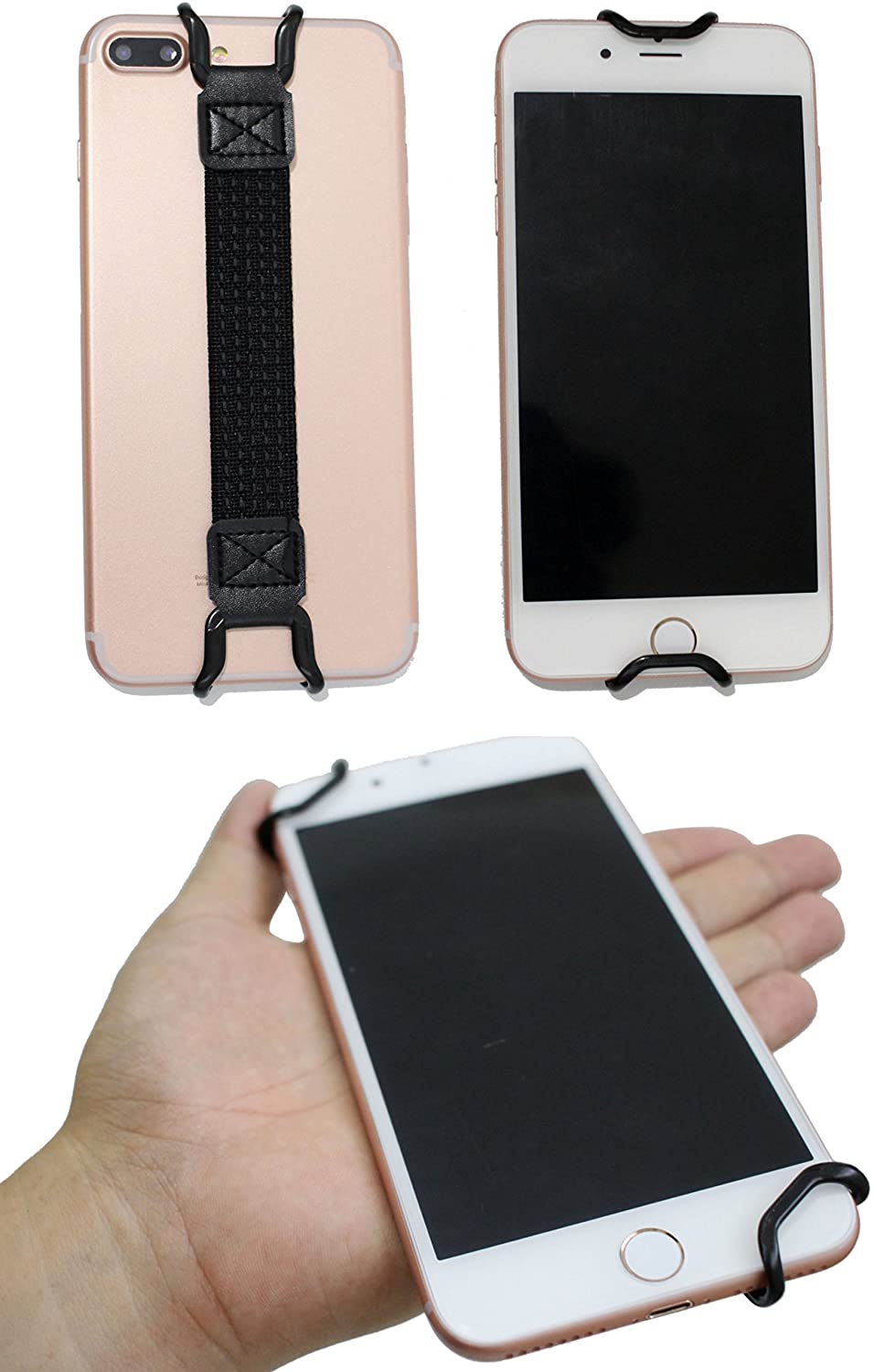 スマホタブレット落下防止バンドベルトグッズiPhoneアイフォンAndroidアンドロイドiPadアイパッドスマートフォン電子書籍はずせるはりつけない