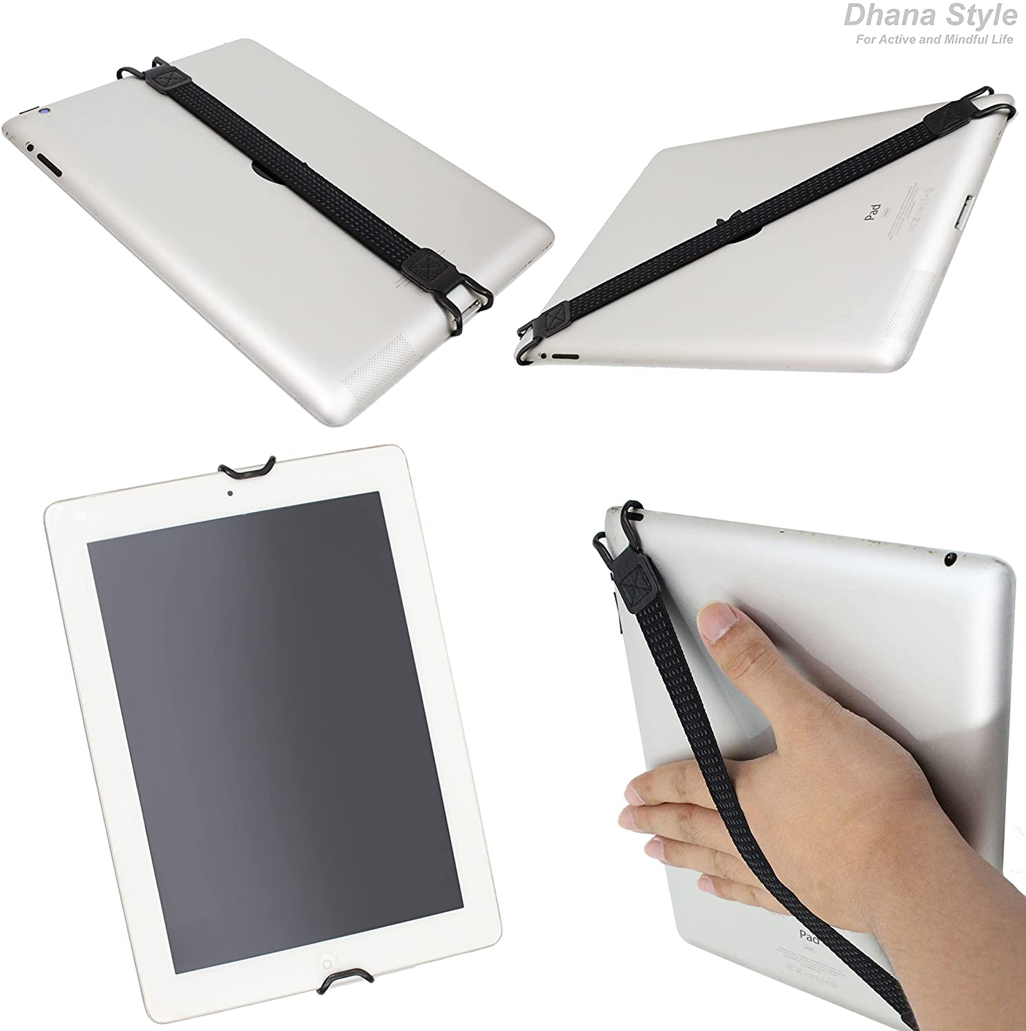 スマホタブレット落下防止バンドベルトグッズiPhoneアイフォンAndroidアンドロイドiPadアイパッドスマートフォン電子書籍はずせるはりつけない