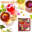 nagomi-NATULURE ポピュラーセレクション(生分解性ティーバッグ1個×5種) ハーブティーやカフェインレス紅茶が愉しめる 5杯分 お試し サンプル ...