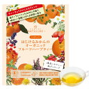 nagomi-NATULURE はじけるみかんのオーガニックフルーツハーブティー 生分解性ティーバッグ オレンジ 柑橘 おしゃれ マタニティ 妊婦 お茶 オーガ...