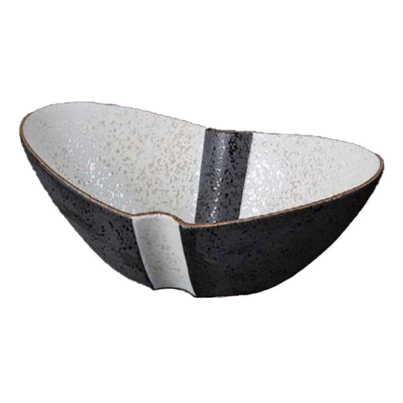 有田焼 ラスター 内 黒 蝶 型 中付 14.5cm 小鉢 器 鉢 前菜 先付け 付出し お通し デザート ブラック 白 ホワイト 日本製 国産 おしゃれ ギフト プレゼント 贈り物 母の日 お祝い 和食器 洋食器 中華食器 飲食店 業務用 プロ使用 食器