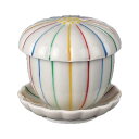 【送料無料】 『蒸し碗のみ』 有田焼 新 泡 釉 四色 十草 菊 型 蒸し碗 ミニ 8.7cm むし碗 茶碗蒸し 炊き合せ 酒蒸し ちり蒸し 蒸し料理 日本製 ...