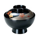 【送料無料】 木質 本漆塗 本金磨蒔絵 吸物椀 4寸 仙才椀 雪 月 花 内 黒 11.9cm 9.4cm 漆器 漆 塗り 椀 お椀 汁椀 器 日本製 国産 お...