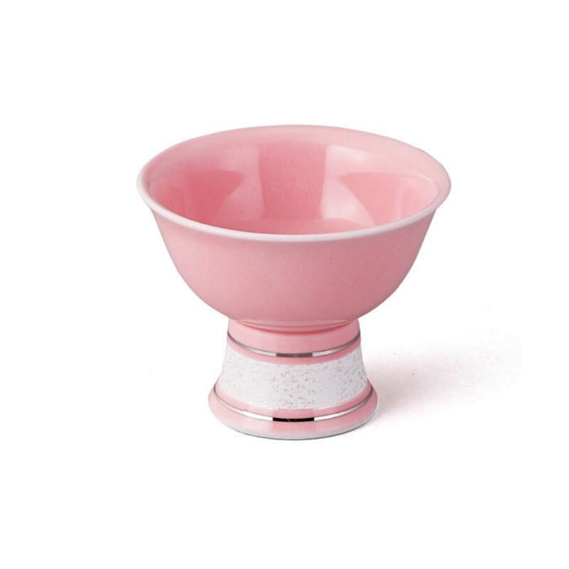 【送料無料】 有田焼 ピンク 釉 高台 パール 銀 彩 反 丸 高台中付 9cm 器 鉢 先付け 付出し お通し デザート 日本製 国産 おしゃれ ギフト プレゼント 贈り物 母の日 お祝い 食事会 パーティー 和食器 洋食器 飲食店 業務用 プロ使用 食器