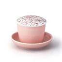 【送料無料】 『蒸し碗のみ』 有田焼 桜 づくし 桃 釉 蒸し碗 7.3cm むし碗 茶碗蒸し 炊き合せ 酒蒸し ちり蒸し 蒸し料理 日本製 国産 おしゃれ ギ...