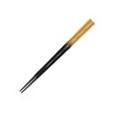 PBT 樹脂 塗箸 ウレタン 塗装 六角 立荒彫 箸 二色 金 箔 22.5cm 食洗機対応 日本製 国産 おしゃれ 新生活 引っ越し プレゼント 贈り物 ギフ...