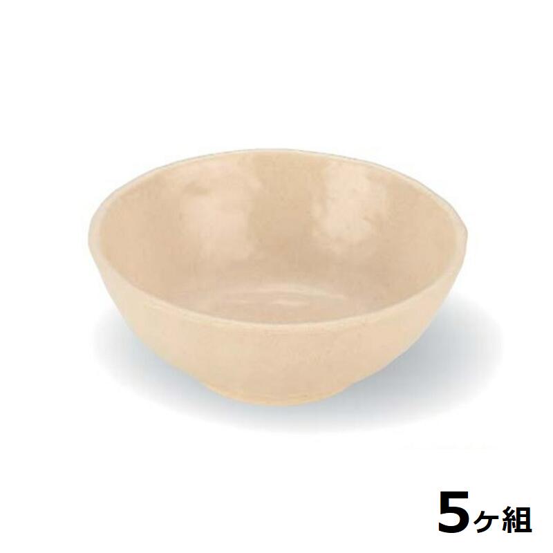 【送料無料】 【5個セット】 Shellmine シェルミン ( バイオマス食器 ) 丸小鉢 112 丸 小鉢 粉引 ( 汚染防止加工 塗 ) 11.2cm 200cc 食洗器対応 耐熱温度 200℃ 全面塗装品 非プラスチック 地球環境 エコ 日本製 国産 食器洗浄機 陶器 漆器 食器 和食器 洋食器 飲食店 業務用