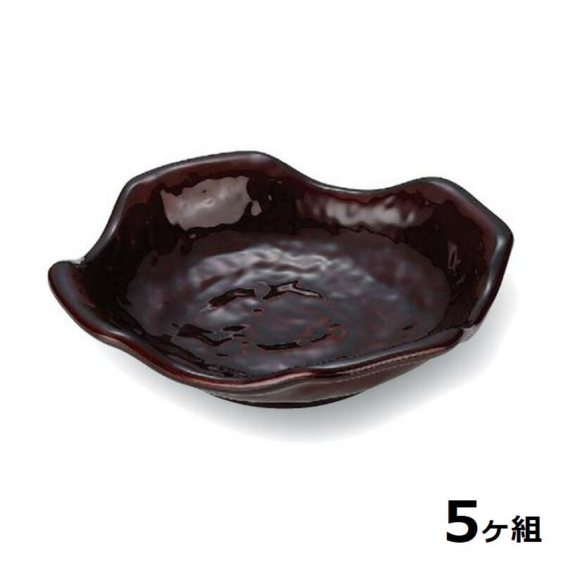 【送料無料】 【5個セット】 Shellmine シェルミン ( バイオマス食器 ) 隅切角鉢 130 隅切 角 鉢 溜塗 13cm 150cc 食洗器対応 耐熱温度 200℃ 全面塗装品 非プラスチック 地球環境 エコ 日本製 国産 食器洗浄機 陶器 漆器 塗 食器 和食器 洋食器 飲食店 業務用