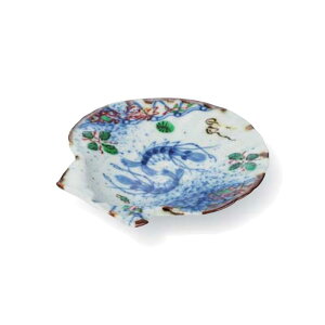 【送料無料】 有田焼 皿 吹墨 海老 網目 ホタテ 小皿 11.3cm 11cm 1.6cm 変形皿 前菜 先付け 付出し お通し 甘味 デザート 日本製 国産 おしゃれ ギフト プレゼント 贈り物 母の日 お祝い お返し 食事会 パーティー 和食器 洋食器 飲食店 業務用 プロ使用 食器