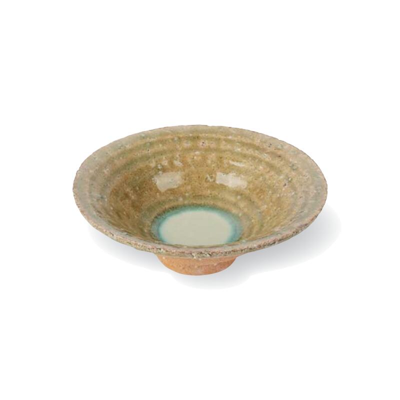 【送料無料】 有田焼 向付 グリーン ビードロ 釉 反 小鉢 15cm 5.4cm 器 鉢 皿 刺身 焼物 天ぷら 揚物 日本製 国産 おしゃれ ギフト プレゼント 贈り物 母の日 お祝い 食事会 パーティー 和食器 洋食器 飲食店 業務用 プロ使用 食器