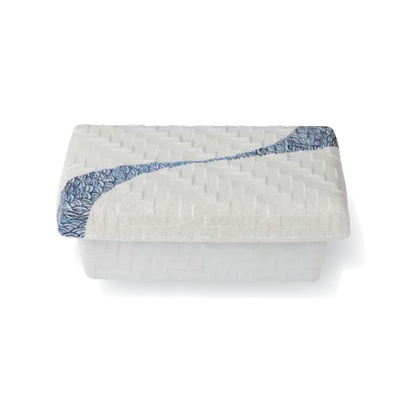 【送料無料】 有田焼 向付 浪絵洸彩 ラスター カゴ 目 蓋物 16.4cm 10.6cm 6.5cm 器 鉢 刺身 焼物 天ぷら 揚物 盛り付け 日本製 国産 おしゃれ ギフト プレゼント 贈り物 母の日 お祝い 食事会 パーティー 和食器 洋食器 飲食店 業務用 プロ使用 食器