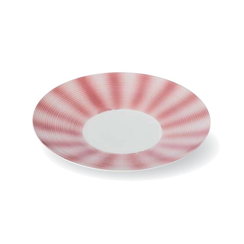 【送料無料】 有田焼 ピンク 吹 千段入 7寸 皿 22.2cm 3.2cm 丸皿 丸 中皿 刺身 焼物 揚物 天ぷら 前菜 サラダ パスタ 盛り付け 日本製 国産 おしゃれ ギフト 贈り物 母の日 お祝い お返し 食事会 和食器 洋食器 飲食店 業務用 プロ使用 食器