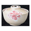 有田焼 薄 ピンク 虹 彩 木蓮 深 4寸 蓋物 11.5cm 蓋向 煮物 珍味 炊合せ あんかけ 蒸し料理 花 白 ホワイト 日本製 国産 おしゃれ ギフト ...