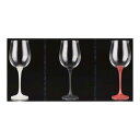 有田焼 白ワイングラス 陶器 白 黒 赤 八角脚 化粧箱 入り 6.8cm 390ml グラス 酒器 酒 洋酒 ワイン ホワイト ブラック レッド 透明 クリア...
