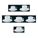 洋陶器 エスプレッソ コーヒー アメリカン 兼用 スタック 碗 ソーサー 6.6cm 7.9cm 8.3cm 8.6cm 9.5cm 13.3cm 15.7cm...