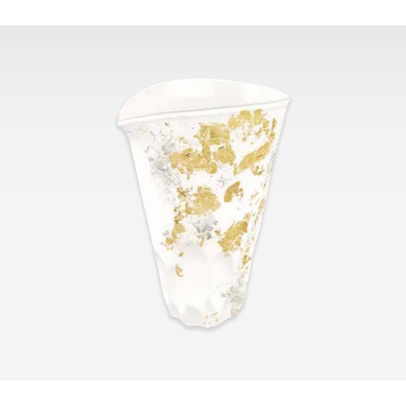 【送料無料】 【包装のし可】 塗り ガラス 食器 古代 シリーズ 片口 二合 純 白 375ml 塗 漆 純金 純銀 酒器 酒 日本酒 食洗機対応 日本製 国産...