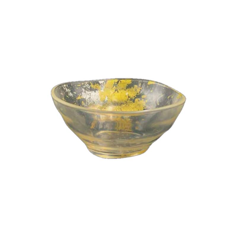 【送料無料】 【包装のし可】 【3個セット】 塗り ガラス 食器 クリア 金箔 シリーズ フリー ボウル 12.7cm 塗 漆 純金 純銀 器 鉢 丸 小鉢 食洗機対応 日本製 国産 おしゃれ こだわり プレゼント 贈答品 お祝い パーティー 食事会 和食器 洋食器 飲食店 業務用 プロ使用