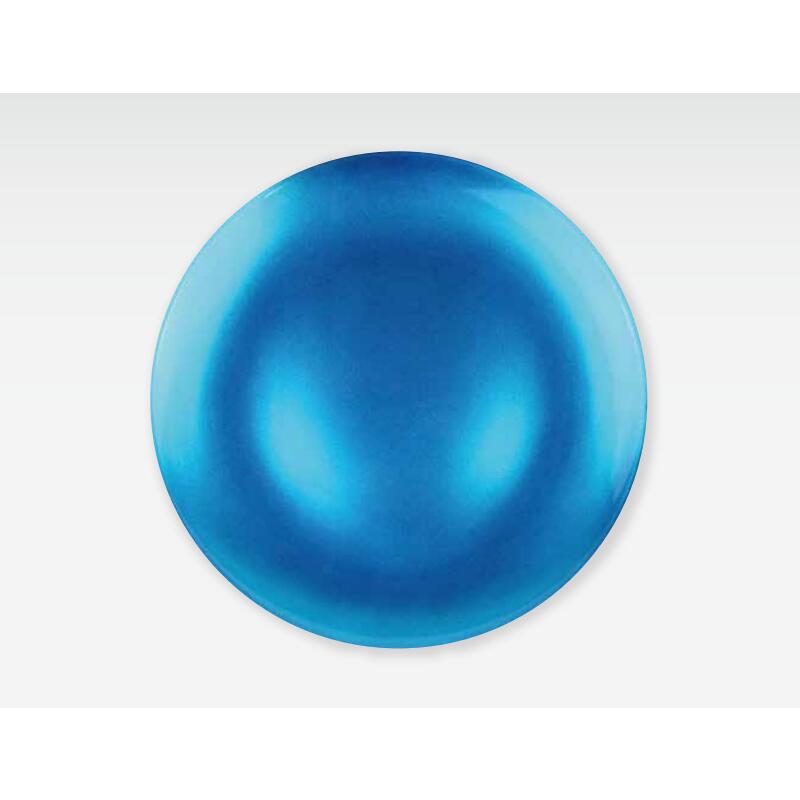 【送料無料】 【包装のし可】 塗り ガラス 食器 メタル シリーズ フラット プレート M ブルー 28cm 塗 漆 皿 丸 丸皿 大皿 食洗機対応 日本製 国産 おしゃれ こだわり プレゼント 贈答品 お祝い パーティー 食事会 和食器 洋食器 飲食店 業務用 プロ使用